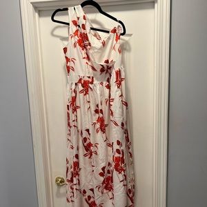 One shoulder (right) maxi dress